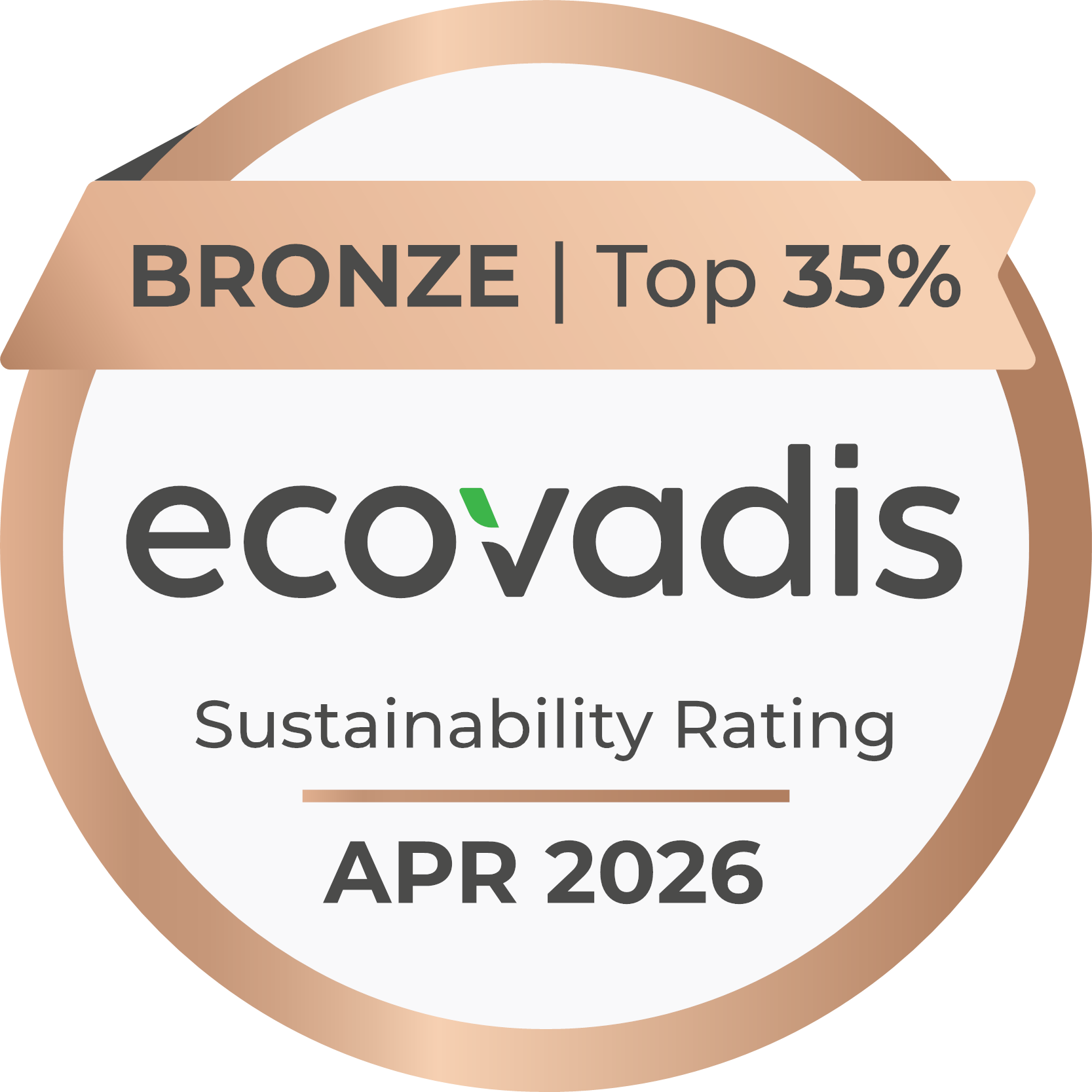 Dwellworks Living Corporate Housing - Industry ESG Leader - EcoVadis Bronze Award 2025